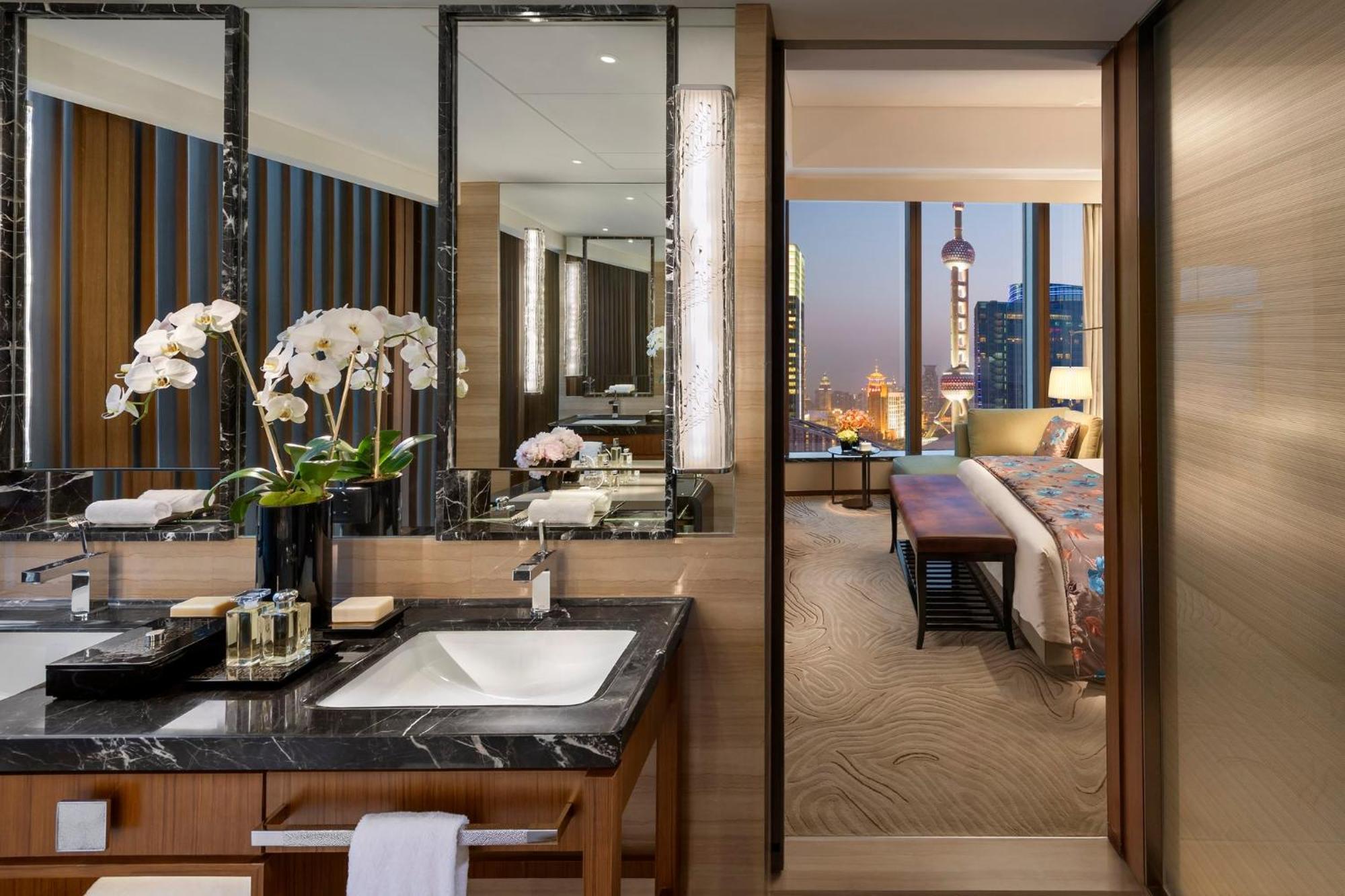 Mandarin Oriental Pudong, Шанхай Екстер'єр фото