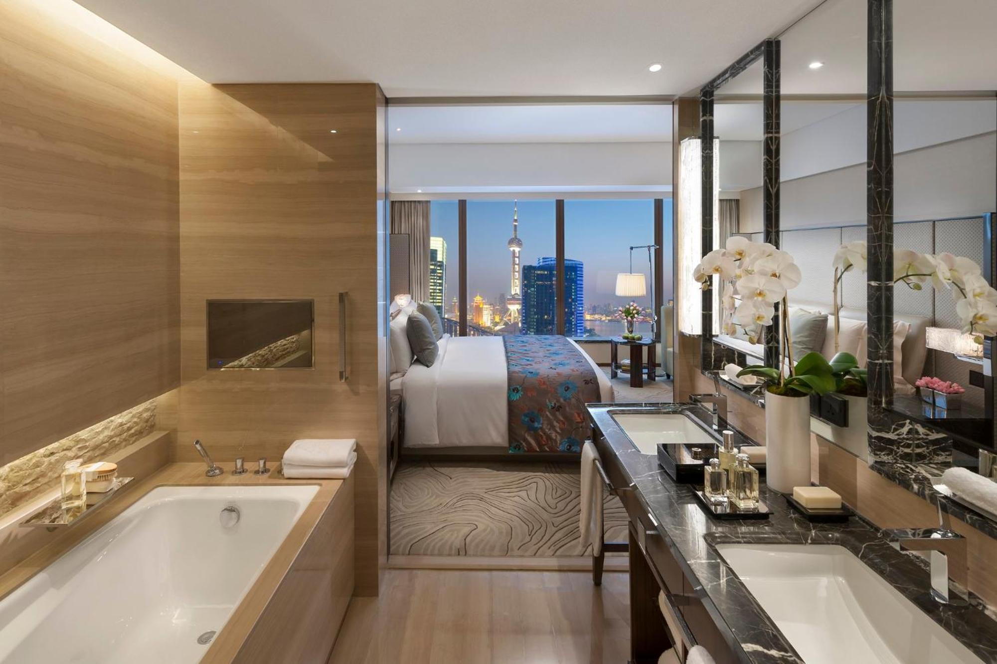 Mandarin Oriental Pudong, Шанхай Екстер'єр фото